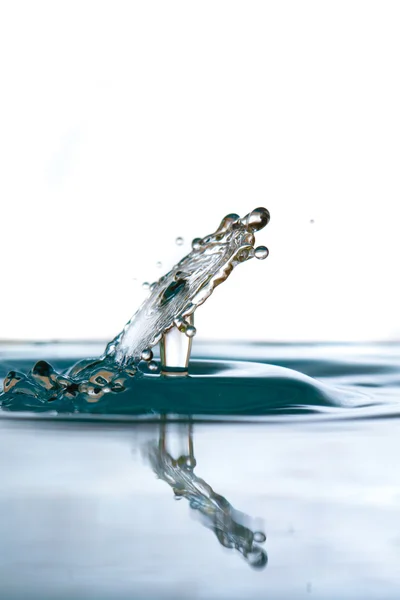Düşen su damlası — Stok fotoğraf