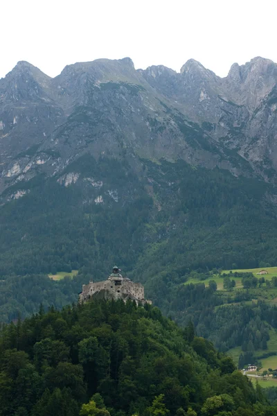 Zamek Hohenwerfen w Austrii — Zdjęcie stockowe