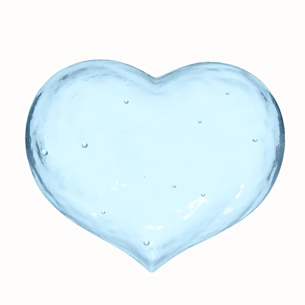 Frozen heart Sign — Stock Photo, Image