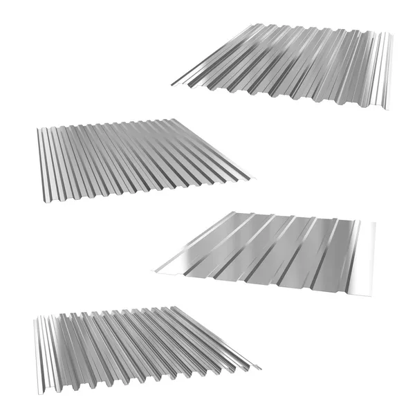 dört adet beyaz bir paslanmaz çelik