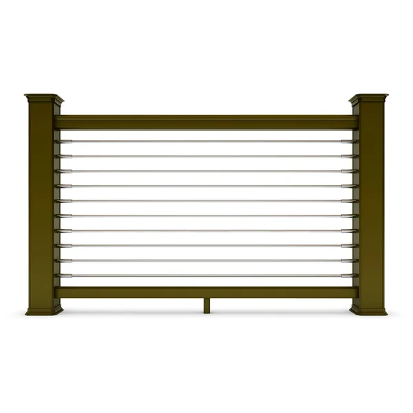 kahverengi metal korkuluk krom dizeler