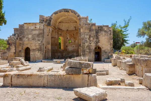 Antika platsen av gortyn. Kreta, Grekland — Stockfoto