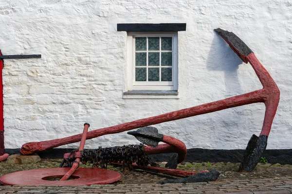 Velha âncora. Kinsale, Irlanda — Fotografia de Stock