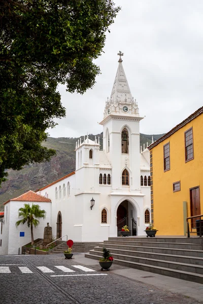 Kyrkan i los silos. Teneriffa, Kanarieöarna — Stockfoto