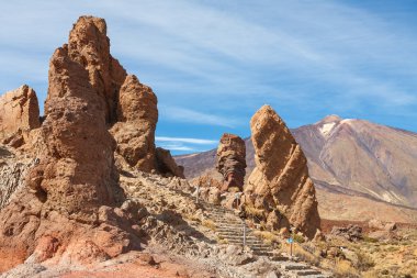 Teide Milli Parkı. Tenerife. Kanarya Adaları