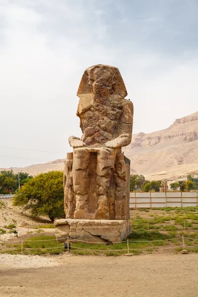 Kolosy Memnona. Luksor, Egipt — Zdjęcie stockowe