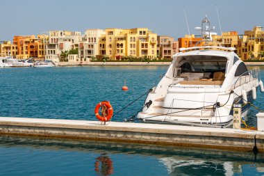 Marina. El Gouna, Egypt clipart