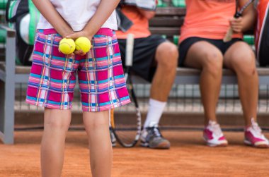 Tenis. oyunlar arasında