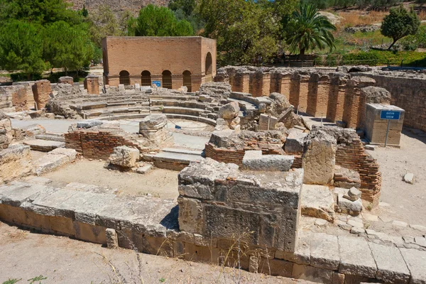 Odeon. Gortyn, Crete, Görögország — Stock Fotó