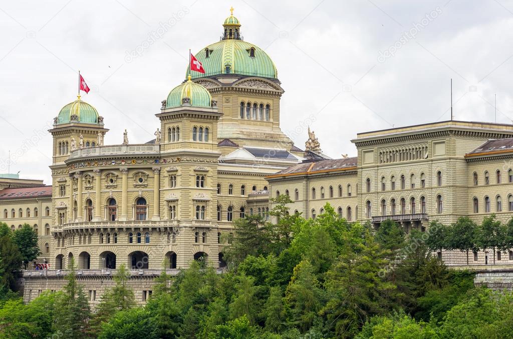 Swiss Parliament. Bern, Switzerland