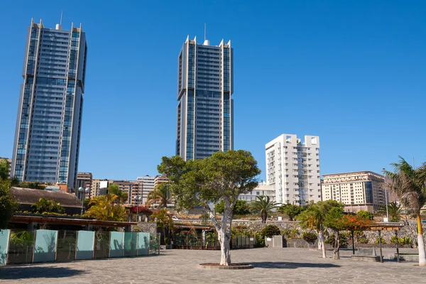 Santa cruz de tenerife. Wyspy Kanaryjskie, Hiszpania — Zdjęcie stockowe