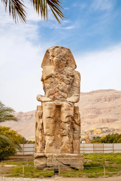 メムノンの巨像ルクソール, エジプト — ストック写真