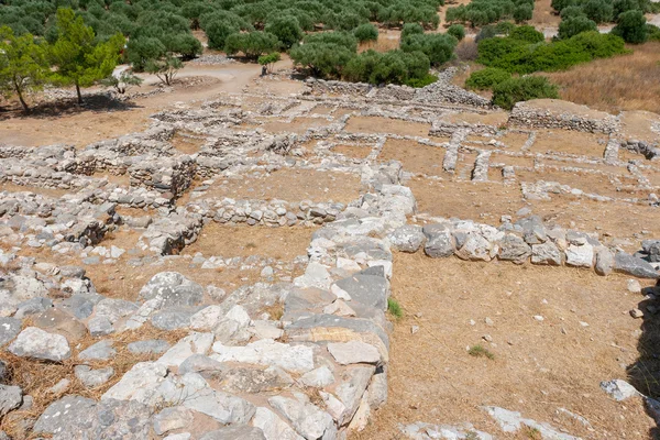 Ruines de Gournia. Crète, Grèce — Photo