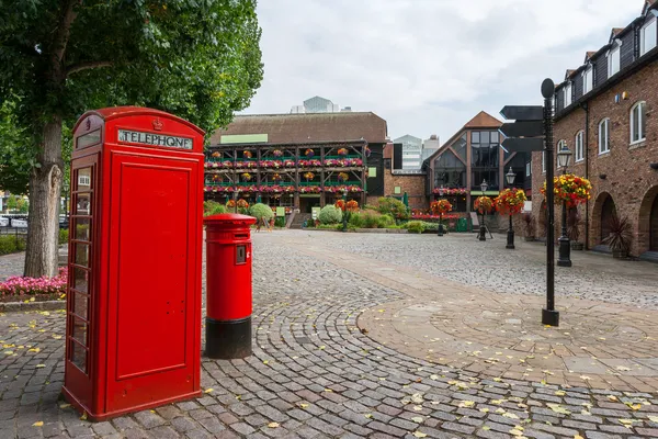 St katharine dok. Londen, Engeland — Stockfoto