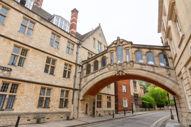 Bridge of Sighs. Oxford, England clipart