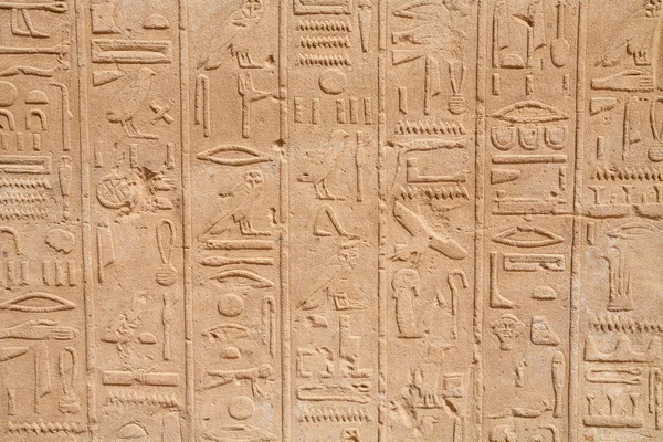 Hieroglyphen. Ägypten — Stockfoto