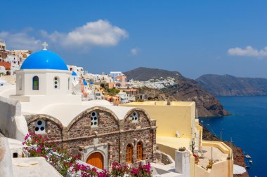 Santorini Adası. Yunanistan