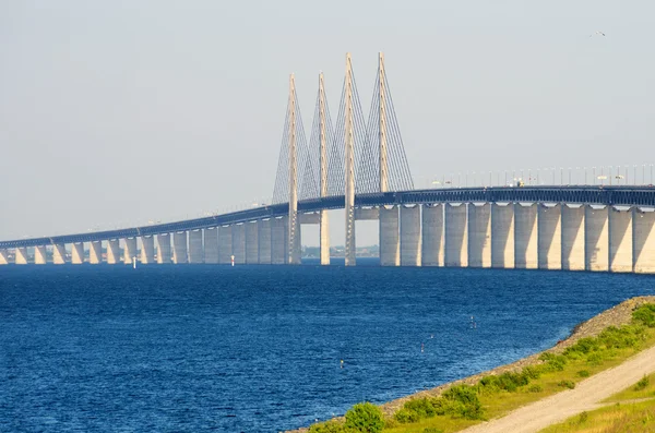 Öresund Köprüsü. Avrupa — Stok fotoğraf