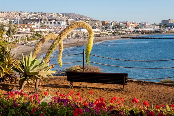 Costa adeje. Teneryfa. Wyspy Kanaryjskie — Zdjęcie stockowe