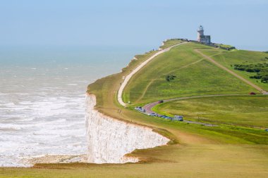 Beachy head. East sussex, İngiltere, Birleşik Krallık