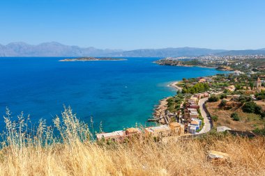 Mirabello Körfezi. Crete, Yunanistan