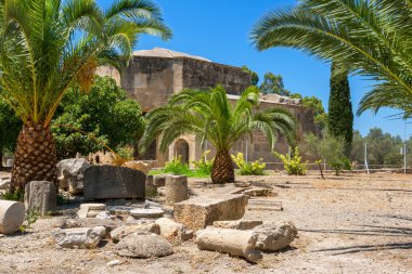 karşın harabe. Crete, Yunanistan