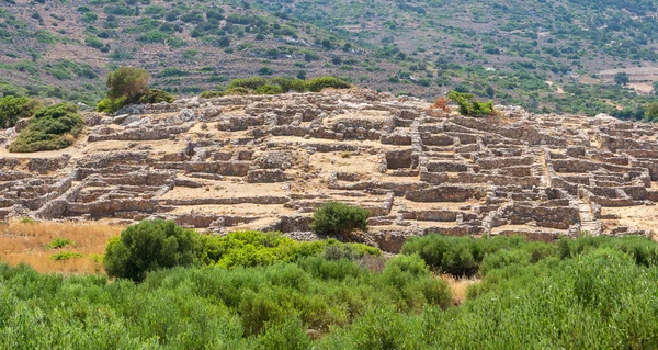Ruïnes van gournia. Crete, Griekenland — Stockfoto