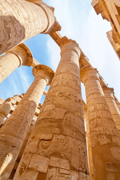 Karnak-templet i luxor. Egypten — Stockfoto