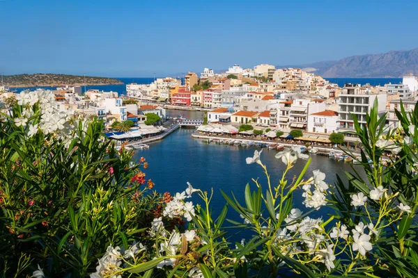 Agios nikolaos. Crete, Grecja — Zdjęcie stockowe