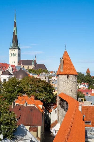 O velho Tallinn. Estónia — Fotografia de Stock