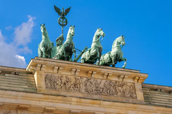 Statue de Quadriga. Berlin, Allemagne — Photo