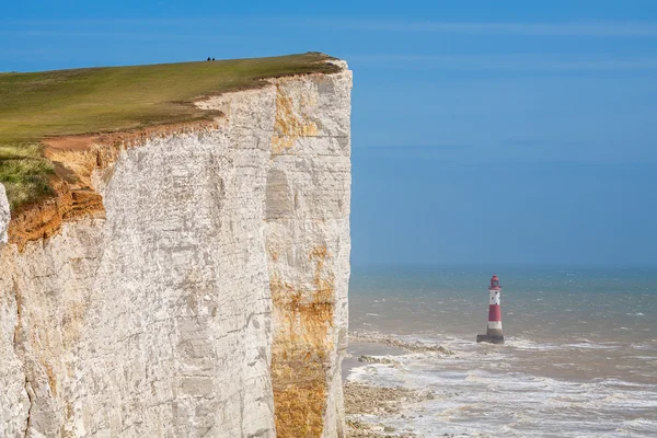 海滩之顶。东苏塞克斯，英国，英国 — 图库照片