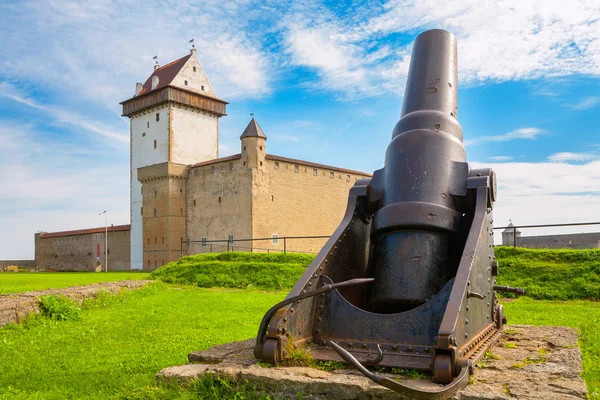 Стара фортеця. Нарва, Естонія — стокове фото