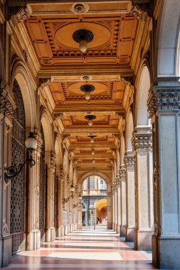 Bologna eğlencelerle. İtalya
