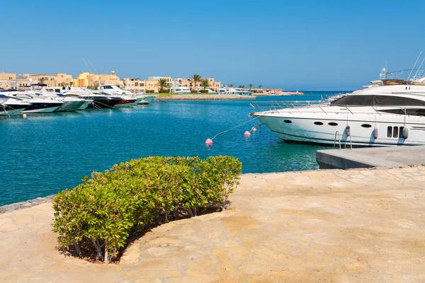 Marina. el gouna, Egypte — Stockfoto