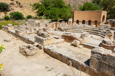karşın da Odeon. Crete, Yunanistan 