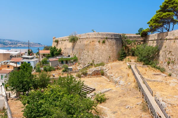 Erőd, Rethymno. Crete, Görögország — Stock Fotó