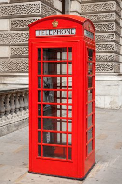 telefon kulübesi. Londra, İngiltere