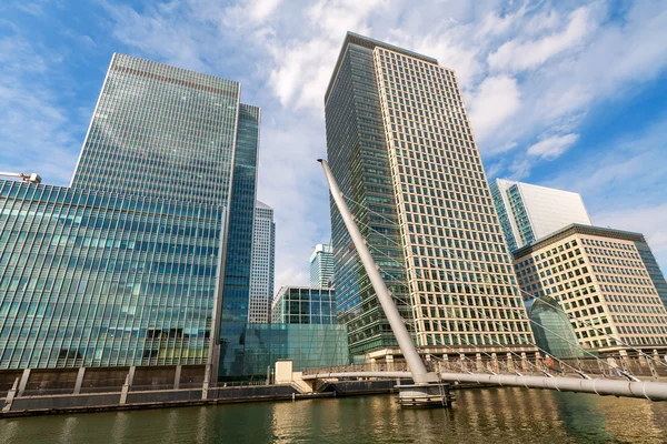 Canary Wharf. London, England — Stock Photo, Image