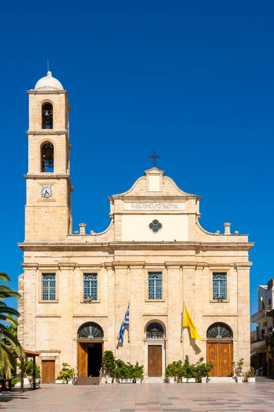 Orthodoxe Kathedrale in Chania. Beton, Griechenland — Stockfoto