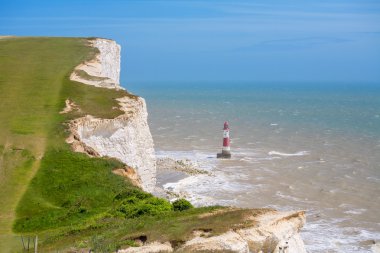 Beachy head. East sussex, İngiltere, Birleşik Krallık