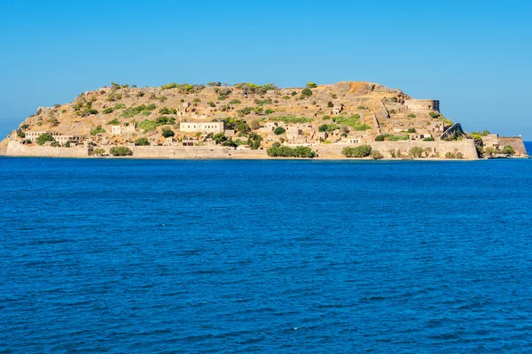 Spinalonga 岛。克里特岛希腊 — 图库照片