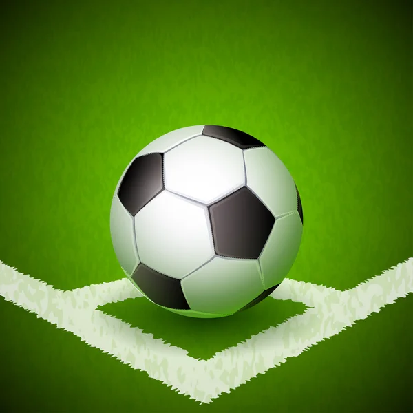 Balle de football — Image vectorielle