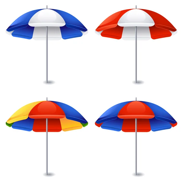 Beach umbrella — Stock Vector