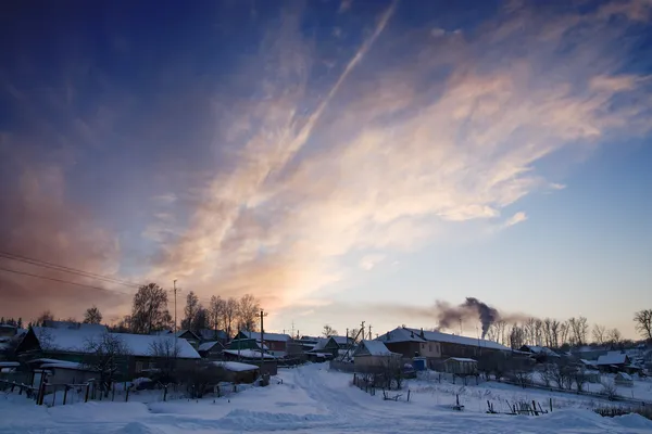 Paisagem inverno — Fotografia de Stock