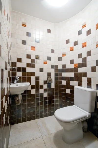 Design of a simple toilet room — Stock Photo, Image