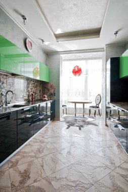 Modern mutfak iç mimarisi