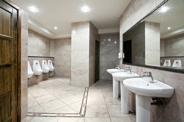 Public restroom interior — Stock Photo, Image