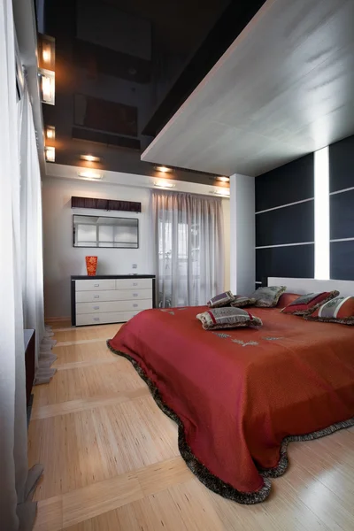 Luxury bedroom interior — Stock Photo, Image