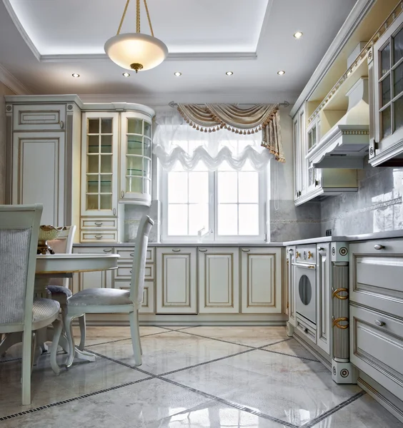 Cucina di lusso interno — Foto Stock